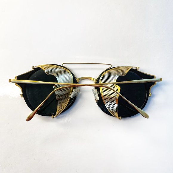 Black and Gold Steampunk Sunglasses - Picture 7 of 8